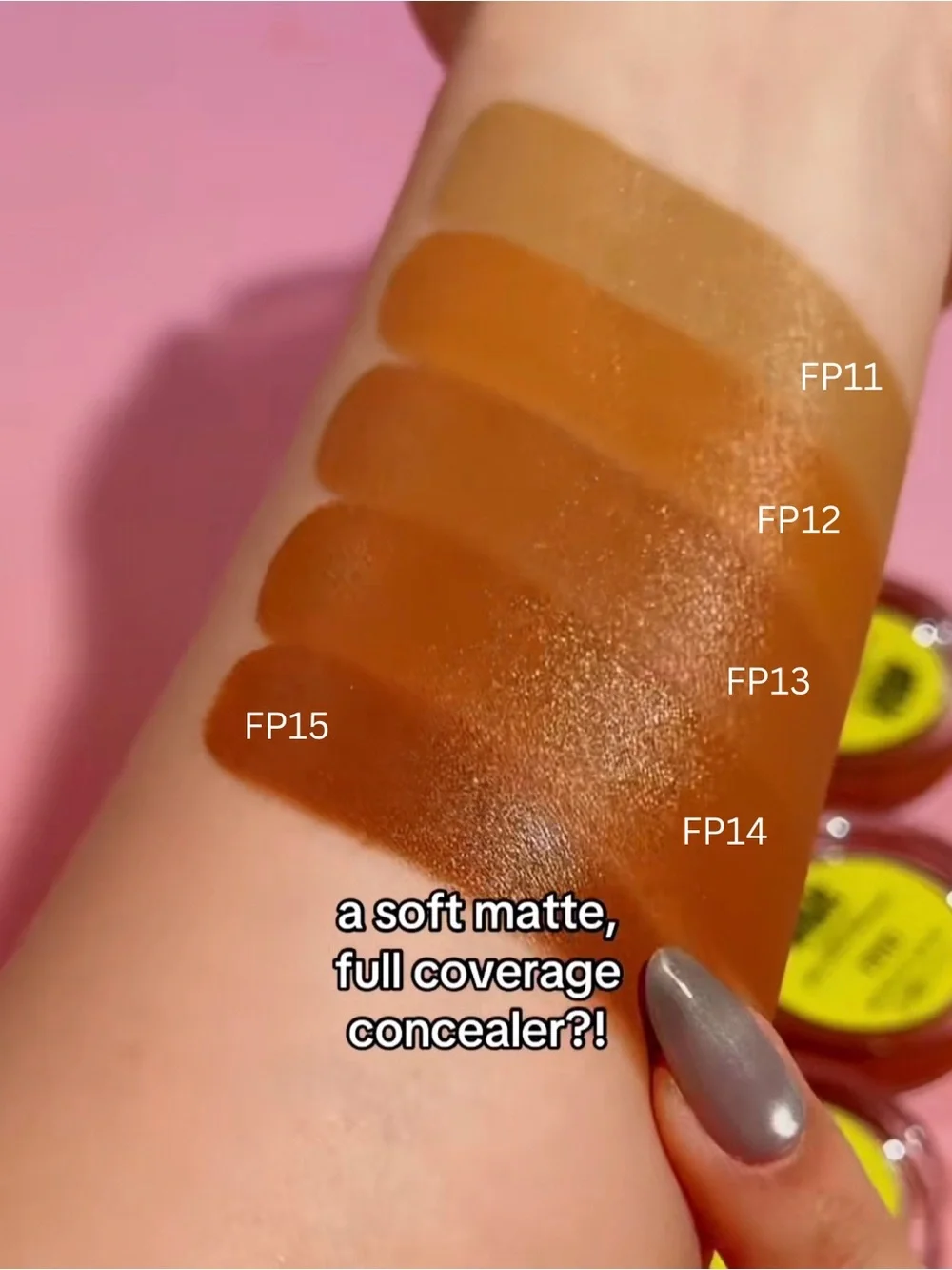 Made by Mitchell Flesh Pot Soft Matte Concealer- dark tan w cool undertones